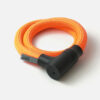 tex–lock orbit in acid orange, in elkaar gewikkeld en verzegeld