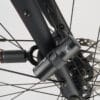 tex–lock eyelet orange connected to front wheel with U-lock