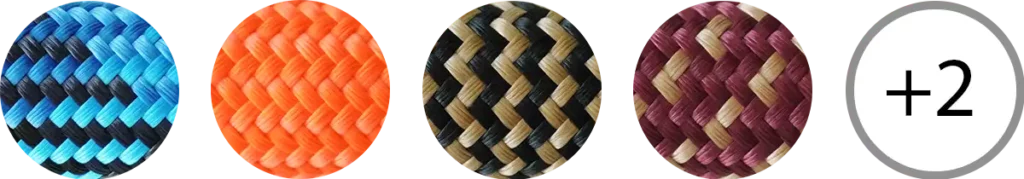 Standardfarben des texlock Fahrradschloss aus Textil